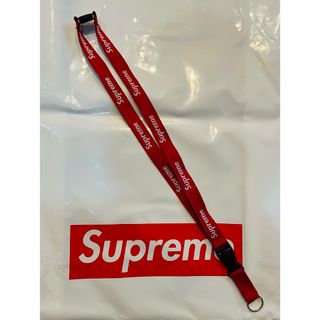 シュプリーム(Supreme)のsupreme ランヤード 未使用品　(ネックストラップ)