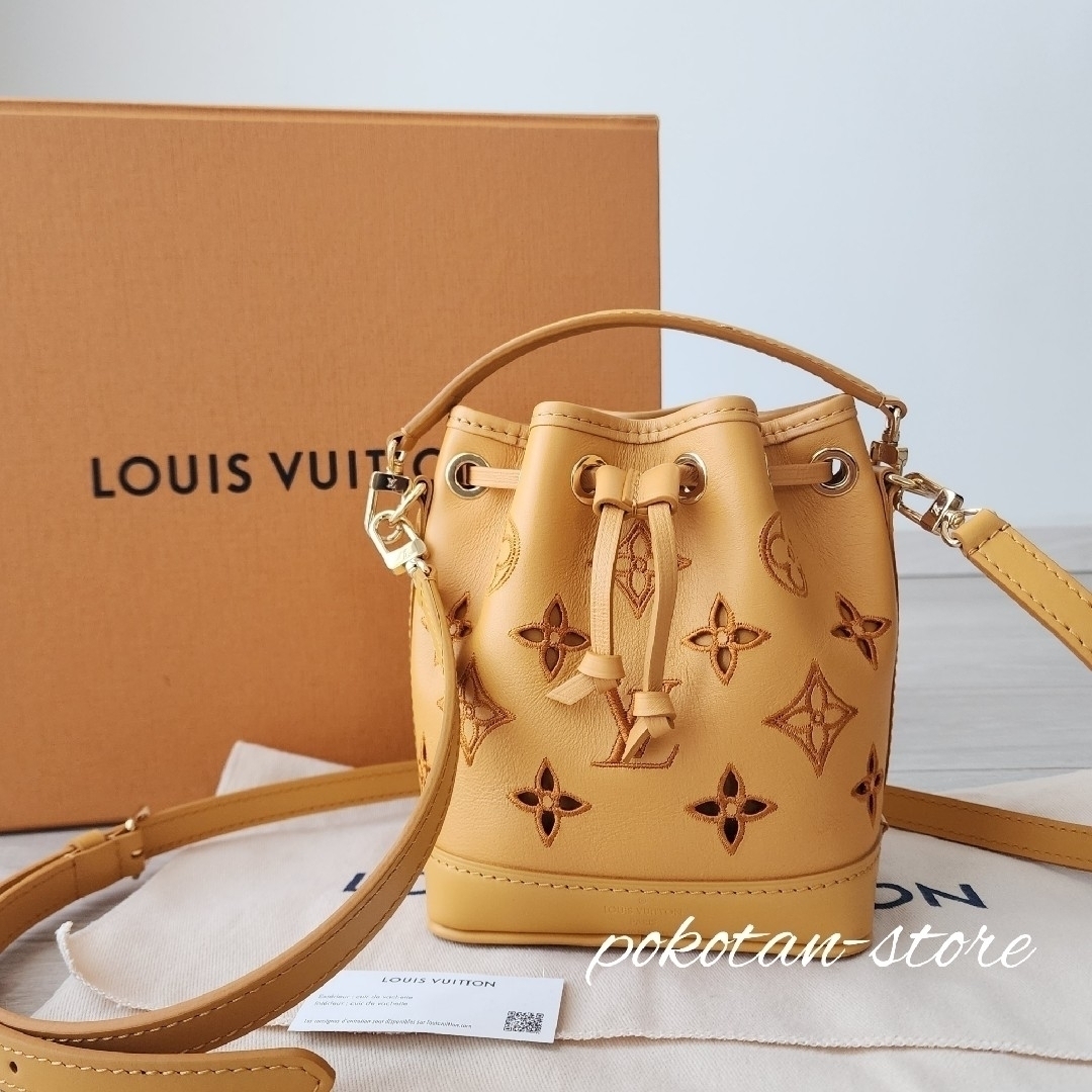 LOUIS VUITTON(ルイヴィトン)の新品同様【ルイヴィトン】LV ブロデリー・アングレーズ　ナノ・ノエ　バッグ レディースのバッグ(ショルダーバッグ)の商品写真