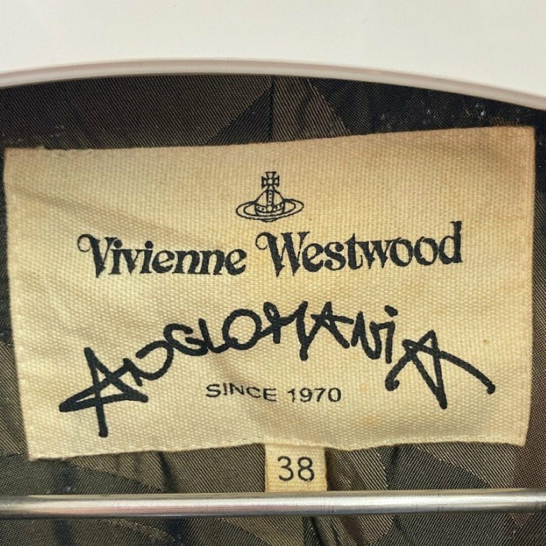 Vivienne Westwood(ヴィヴィアンウエストウッド)の★Vivienne Westwood ヴィヴィアンウェストウッド ANGLOMANIA 変形 コート ゴールド size38 レディースのジャケット/アウター(ロングコート)の商品写真