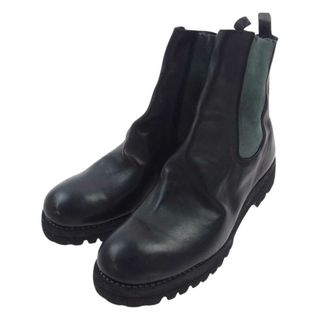 グイディ(GUIDI)のGUIDI グイディ ブーツ 76V CHELSEA BOOT サイドゴア チェルシー ブーツ ブラック系 42【極上美品】【中古】(ブーツ)