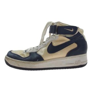 ナイキ(NIKE)のNIKE ナイキ スニーカー 630136-113 観賞用 90S AIR FORCE 1 MID エアフォース1  ハイカット スニーカー マルチカラー系 27.5cm【中古】(スニーカー)