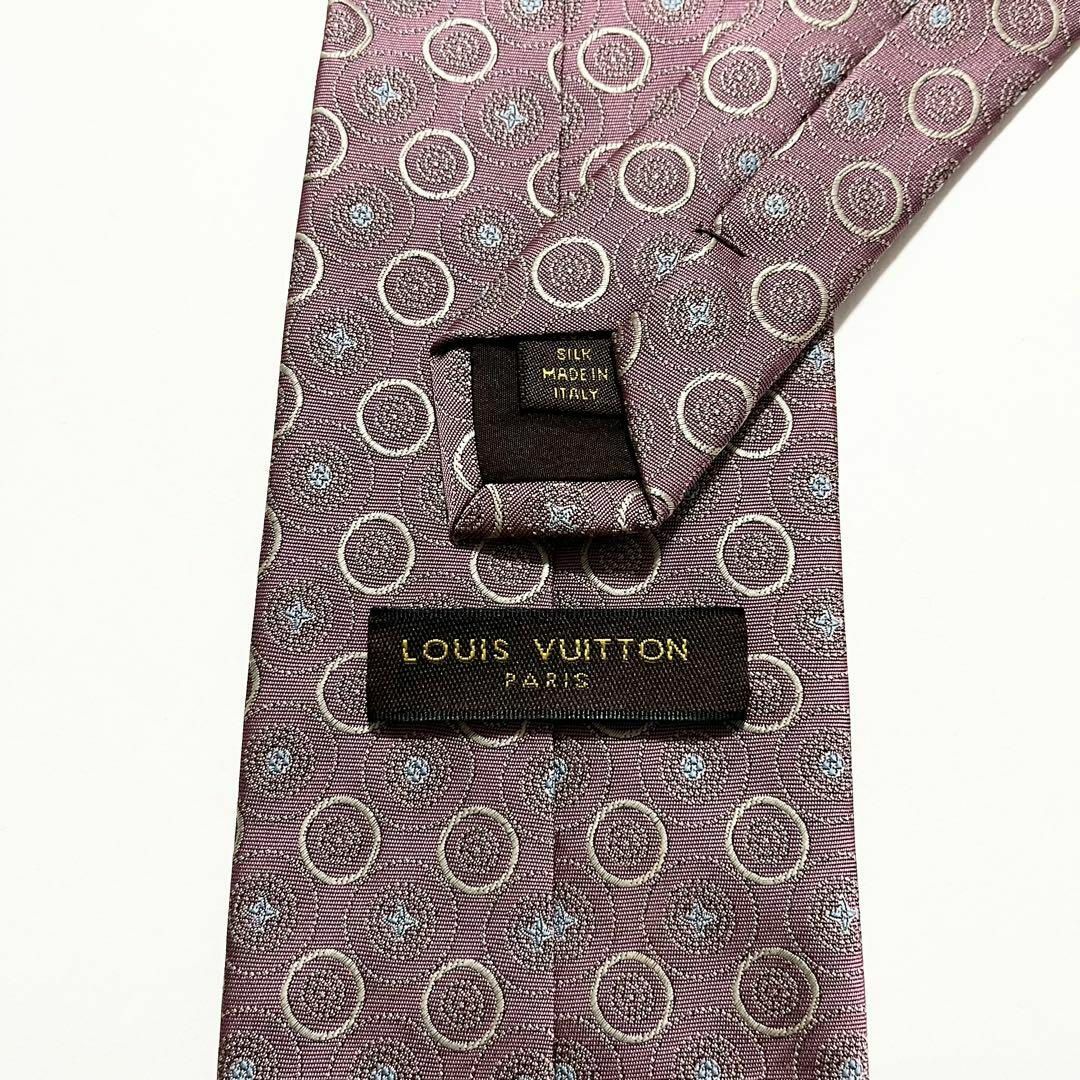 LOUIS VUITTON(ルイヴィトン)の【極美品】ルイヴィトン ネクタイ モノグラム柄 シルク イタリア製 タイガ エピ メンズのファッション小物(ネクタイ)の商品写真