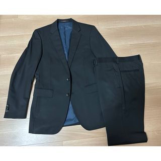 ★Perfect Suit★メンズスーツ上下　ネイビー　Mサイズ(その他)