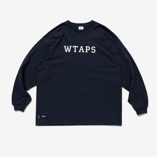 W)taps - WTAPS 2023FW COLLEGE LS TEE BLACK XLサイズの通販 by でぶ