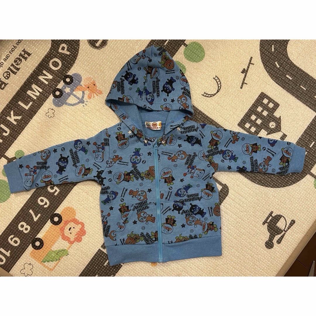 アンパンマン(アンパンマン)のアンパンマン　パーカー　90 キッズ/ベビー/マタニティのキッズ服男の子用(90cm~)(ジャケット/上着)の商品写真