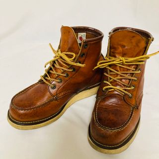 レッドウィング(REDWING)のレッドウィングREDWINGアイリッシュセッター　6インチ　縦刺繍羽タグ　875(ブーツ)