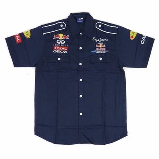 ペペジーンズ(Pepe Jeans)のペペジーンズ インフィニティ Red Bull レッドブル ピットシャツ XXL(シャツ)