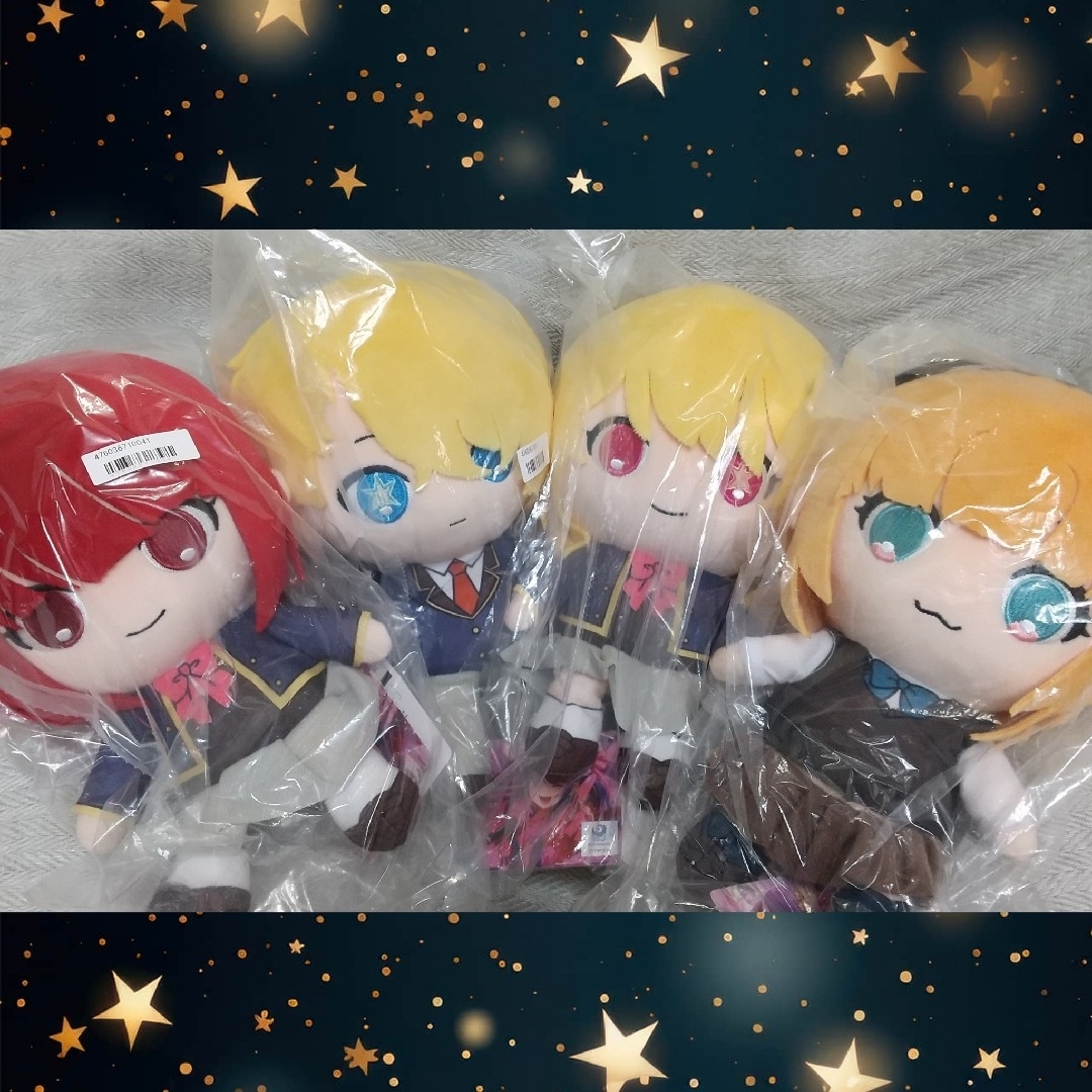 推しの子 ココぎゅっと! ぬいぐるみ 全4種 MEMちょ かな アクア 推しの子 ココぎゅっと! ぬいぐるみ 全4種 MEMちょ かな アクア