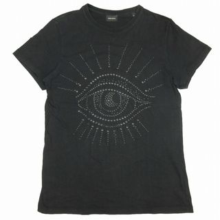 ディーゼル(DIESEL)のディーゼル DIESEL プリント Tシャツ 半袖 目 瞳 クルーネック(Tシャツ/カットソー(半袖/袖なし))