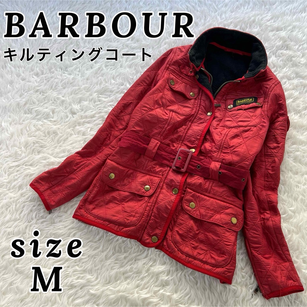 Barbour(バーブァー)のBARBOUR バブアー キルティング トレンチ コート ボア レディース レディースのジャケット/アウター(ブルゾン)の商品写真