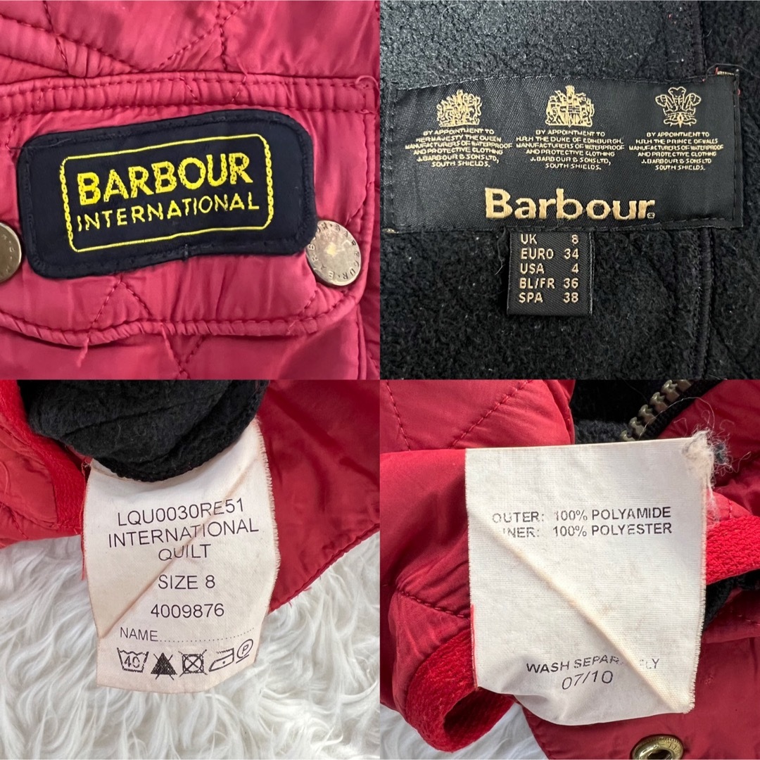 Barbour(バーブァー)のBARBOUR バブアー キルティング トレンチ コート ボア レディース レディースのジャケット/アウター(ブルゾン)の商品写真