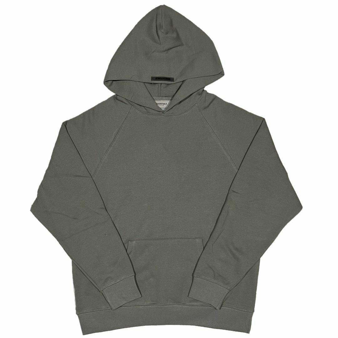 FEAR OF GOD(フィアオブゴッド)のFOG エッセンシャルズ バックロゴ プルオーバーパーカー ink M メンズのトップス(パーカー)の商品写真