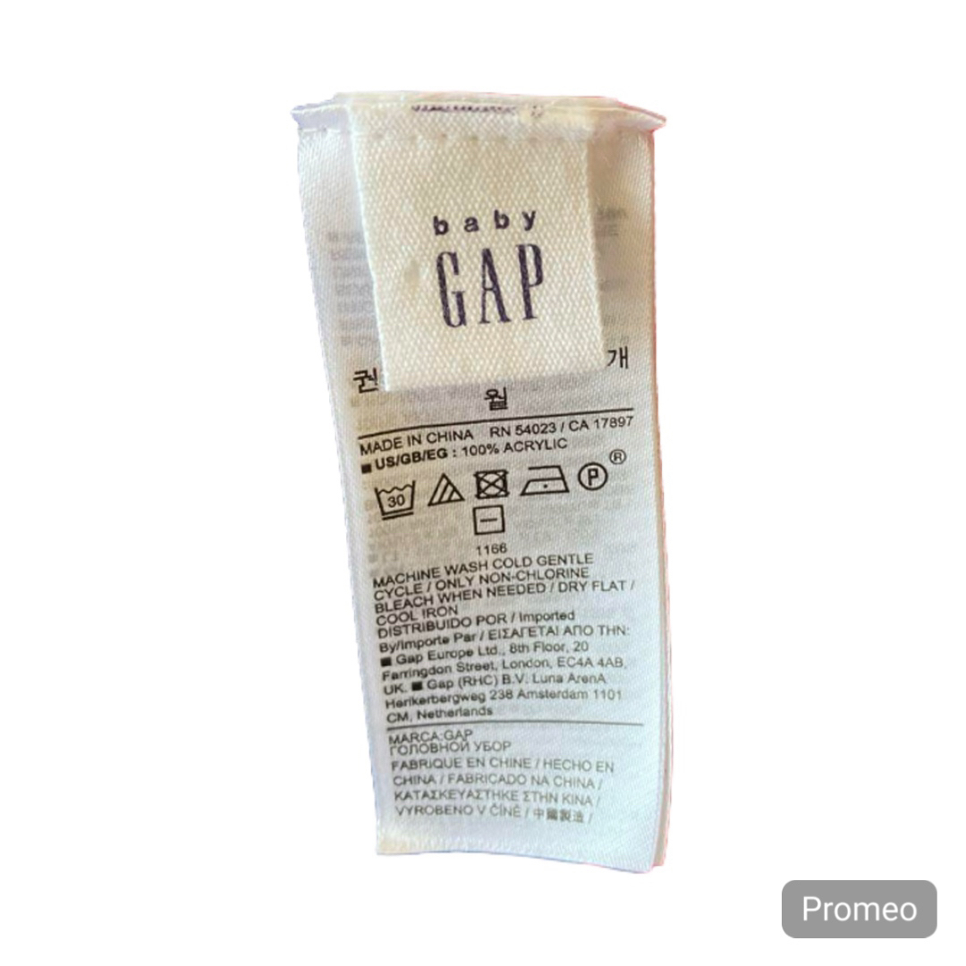 babyGAP(ベビーギャップ)のベビー服　baby GAP ベビーギャップニット帽　ミッキーマウス キッズ/ベビー/マタニティのこども用ファッション小物(帽子)の商品写真