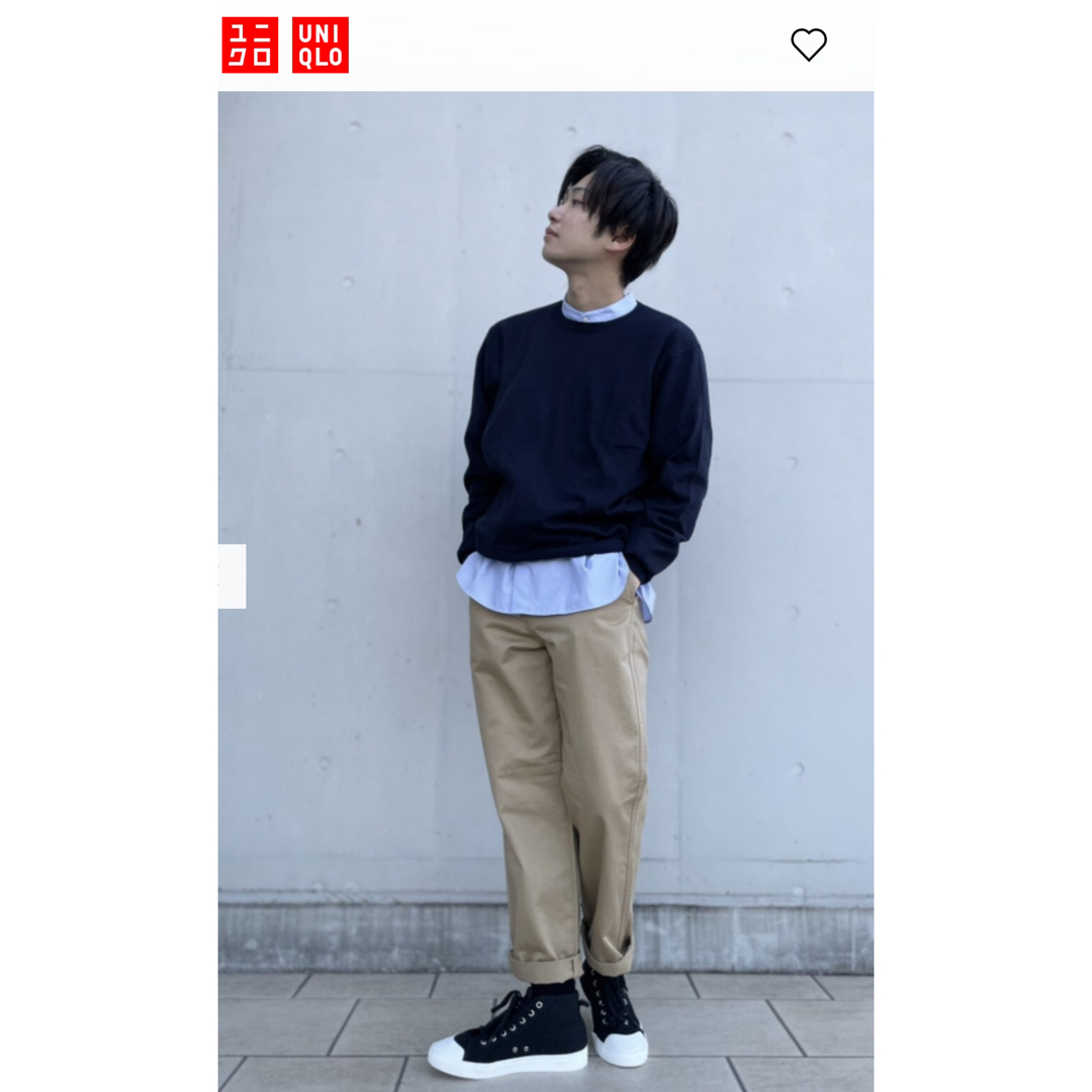 UNIQLO(ユニクロ)のS＊UNIQLO＊ブロードスタンドカラーシャツ メンズのトップス(シャツ)の商品写真