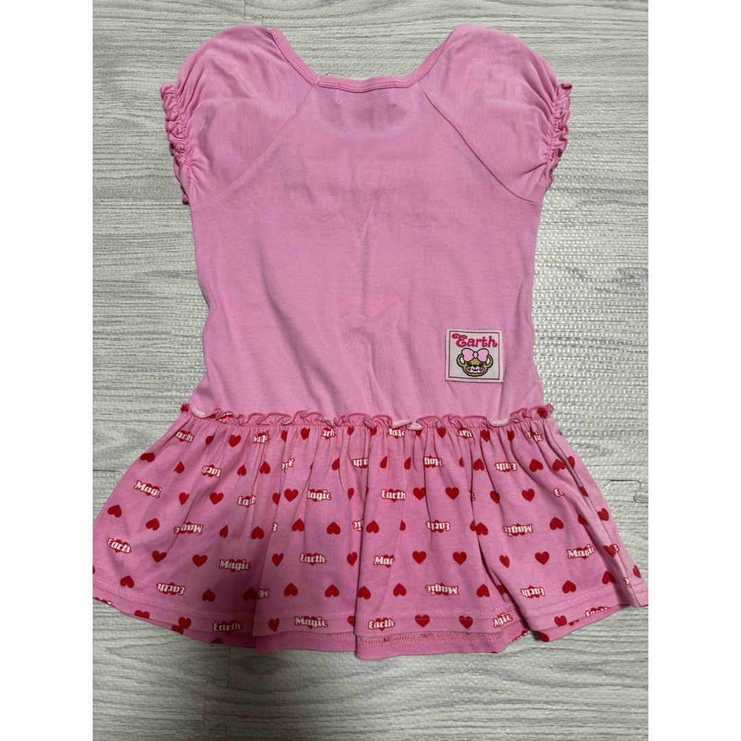 EARTHMAGIC(アースマジック)のアースマジック　マフィーちゃん　ワンピース キッズ/ベビー/マタニティのキッズ服女の子用(90cm~)(ワンピース)の商品写真