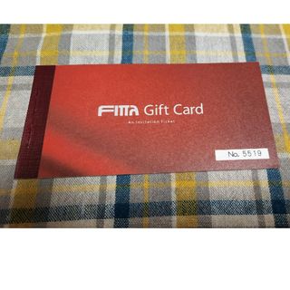 フィッタフィッタ(fitafita)のフィッタ ギフト カード 5枚綴り  6月最終営業日まで有効(その他)