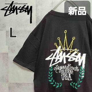 STUSSY - ☆レア☆ ステューシー Tシャツ シャドーマン ネイビー Ｍの