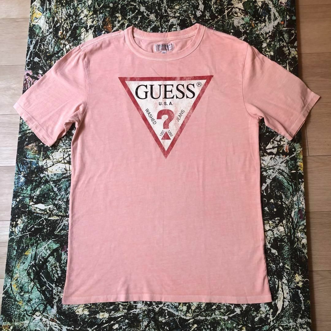 GUESS(ゲス)のゲス-GUESS-ヴィンテージデザインオーバーサイズカットソー サイズXS メンズのトップス(Tシャツ/カットソー(半袖/袖なし))の商品写真