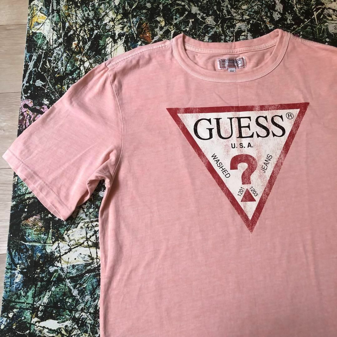 GUESS(ゲス)のゲス-GUESS-ヴィンテージデザインオーバーサイズカットソー サイズXS メンズのトップス(Tシャツ/カットソー(半袖/袖なし))の商品写真