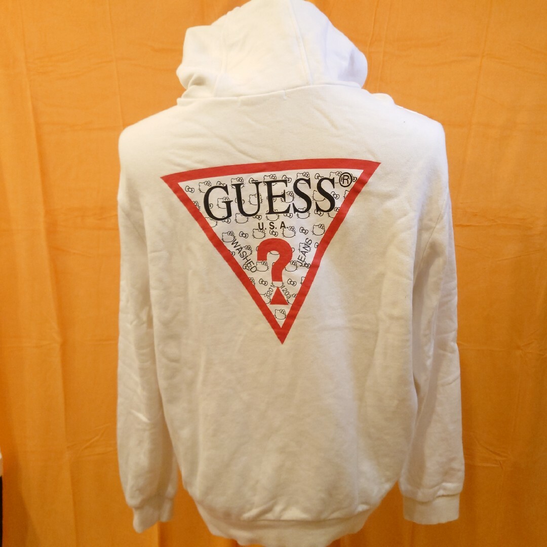 GUESS(ゲス)の【古着良品】Guess U.S.A プルオーバーパーカー メンズのトップス(パーカー)の商品写真