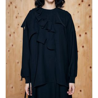 エンフォルド(ENFOLD)のENFOLD NECK-PARTS PULLOVER(シャツ/ブラウス(長袖/七分))