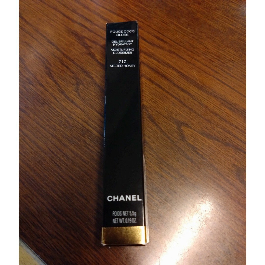 CHANEL(シャネル)のシャネル chanel ルージュココグロス #712 メルテッド ハニー   … コスメ/美容のベースメイク/化粧品(リップグロス)の商品写真