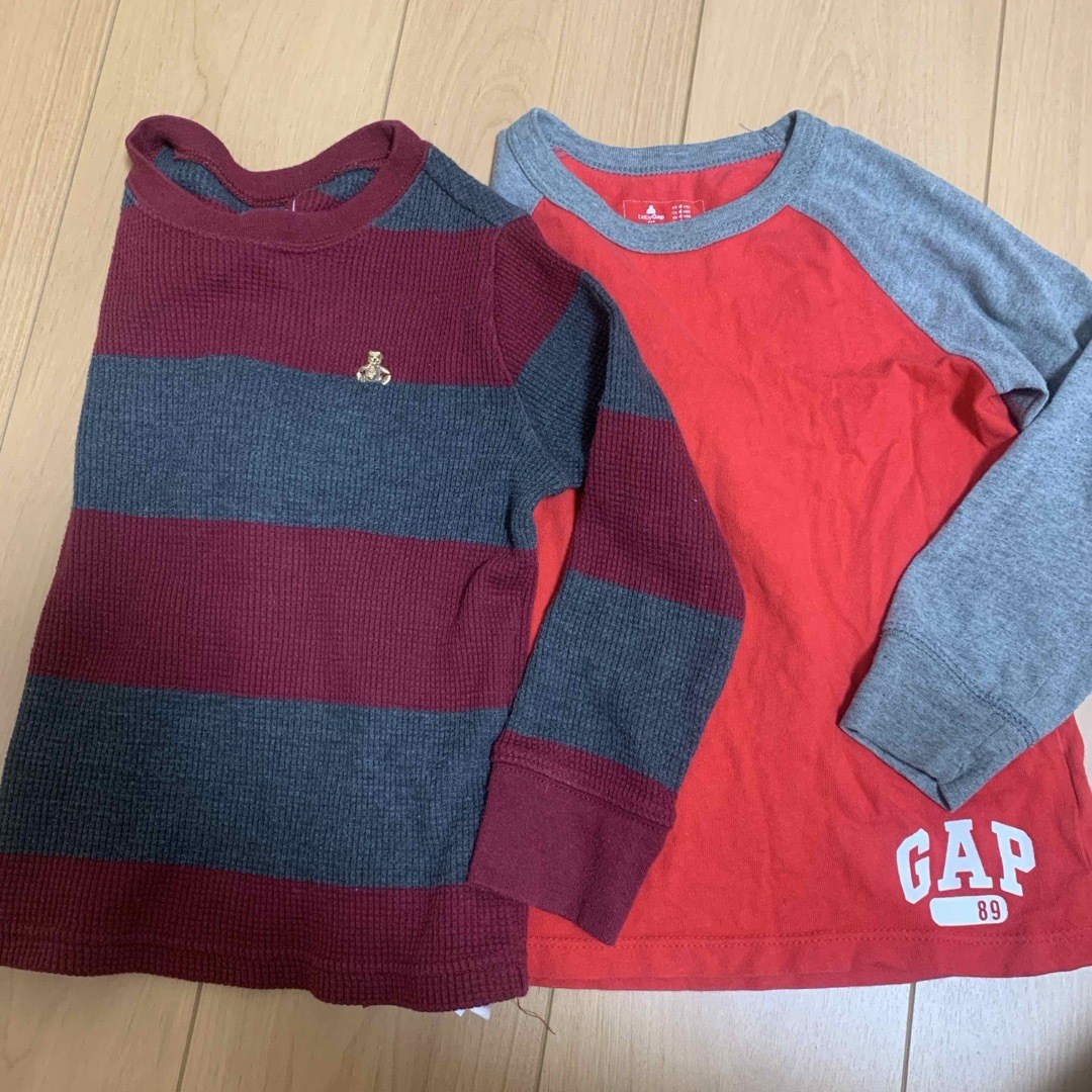 GAP Kids(ギャップキッズ)の男の子 110cm GAP 長袖Tシャツ キッズ/ベビー/マタニティのキッズ服男の子用(90cm~)(Tシャツ/カットソー)の商品写真