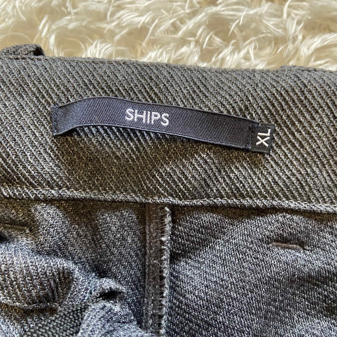 SHIPS(シップス)のships シップス　パンツ　XL  グレー　 レディースのパンツ(カジュアルパンツ)の商品写真