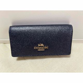 コーチ(COACH)のCOACH コーチ　キーケース  ネイビー(キーケース)