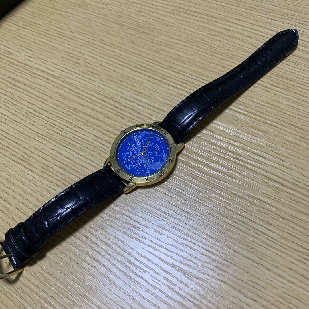 腕時計　黒 メンズの時計(腕時計(アナログ))の商品写真