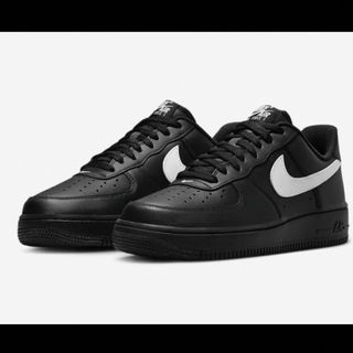 ナイキ(NIKE)のNIKE AIR FORCE 1 '07 "MONO BLACK" 28.0(スニーカー)