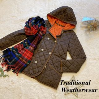 トラディショナルウェザーウェア(TRADITIONAL WEATHERWEAR)の【美品】Traditional Weatherwear キルティングダウンコート(ダウンコート)