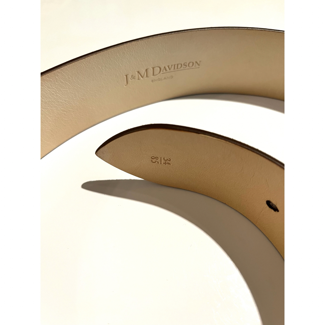 J&M DAVIDSON(ジェイアンドエムデヴィッドソン)のJ&M DAVIDSON リングベルト スエード レディースのファッション小物(ベルト)の商品写真