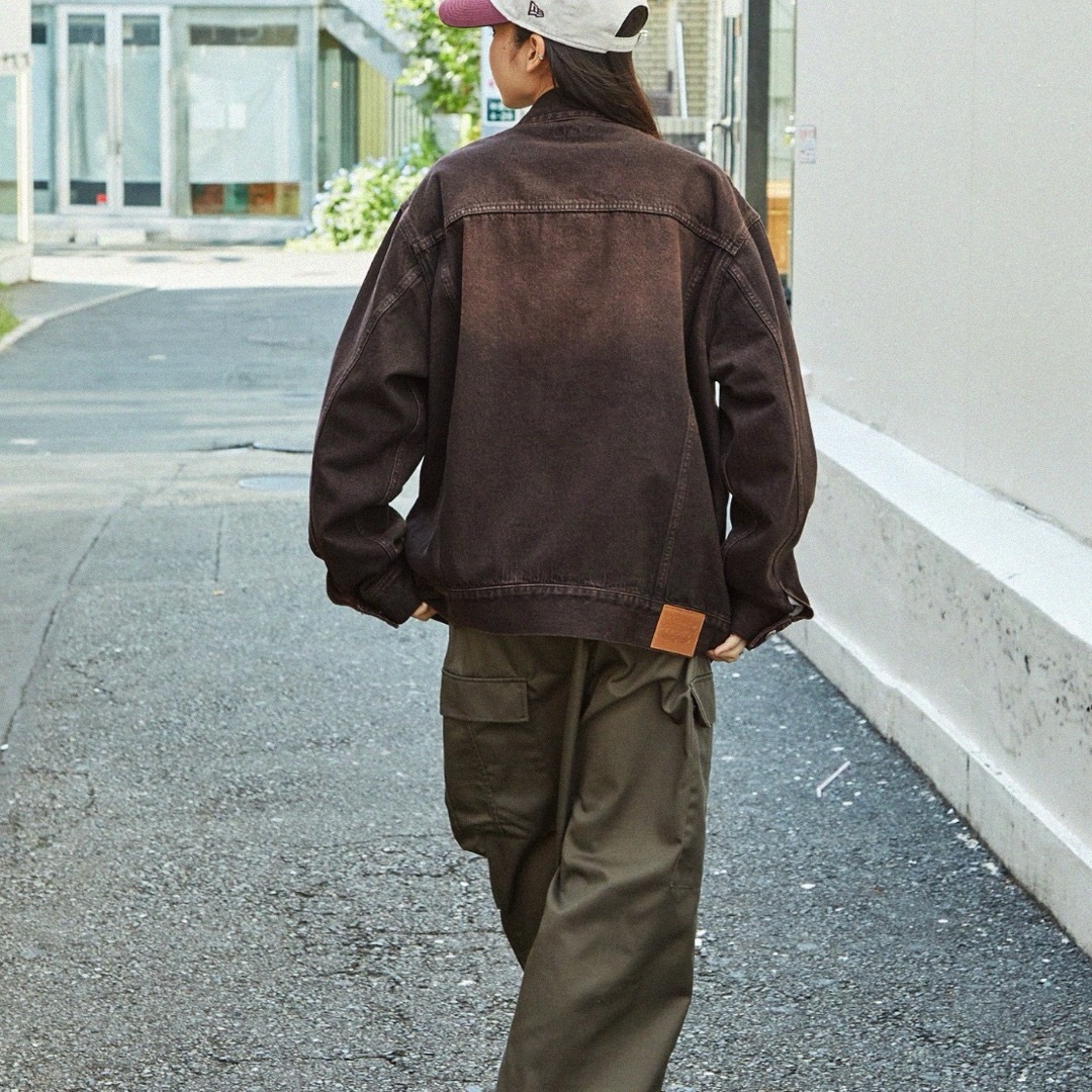 MONO-MART(モノマート)の【完売品】MONO MART ヴィンテージライクデニムジャケット メンズのジャケット/アウター(Gジャン/デニムジャケット)の商品写真