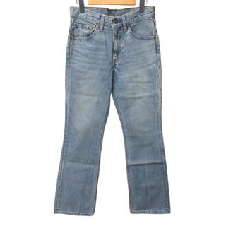 リーバイス(Levi's)のリーバイス デニムパンツ ジーンズ ブーツカット 青系 約M IBO47(デニム/ジーンズ)