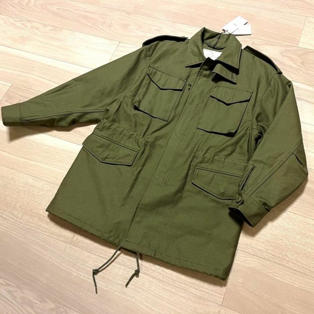 HYKE(ハイク)の新品タグ付き★HYKE M-51 TYPE FIELD JACKET◆01サイズ レディースのジャケット/アウター(ミリタリージャケット)の商品写真