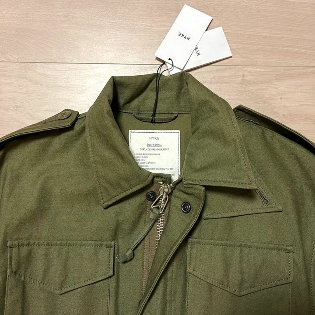 HYKE(ハイク)の新品タグ付き★HYKE M-51 TYPE FIELD JACKET◆01サイズ レディースのジャケット/アウター(ミリタリージャケット)の商品写真