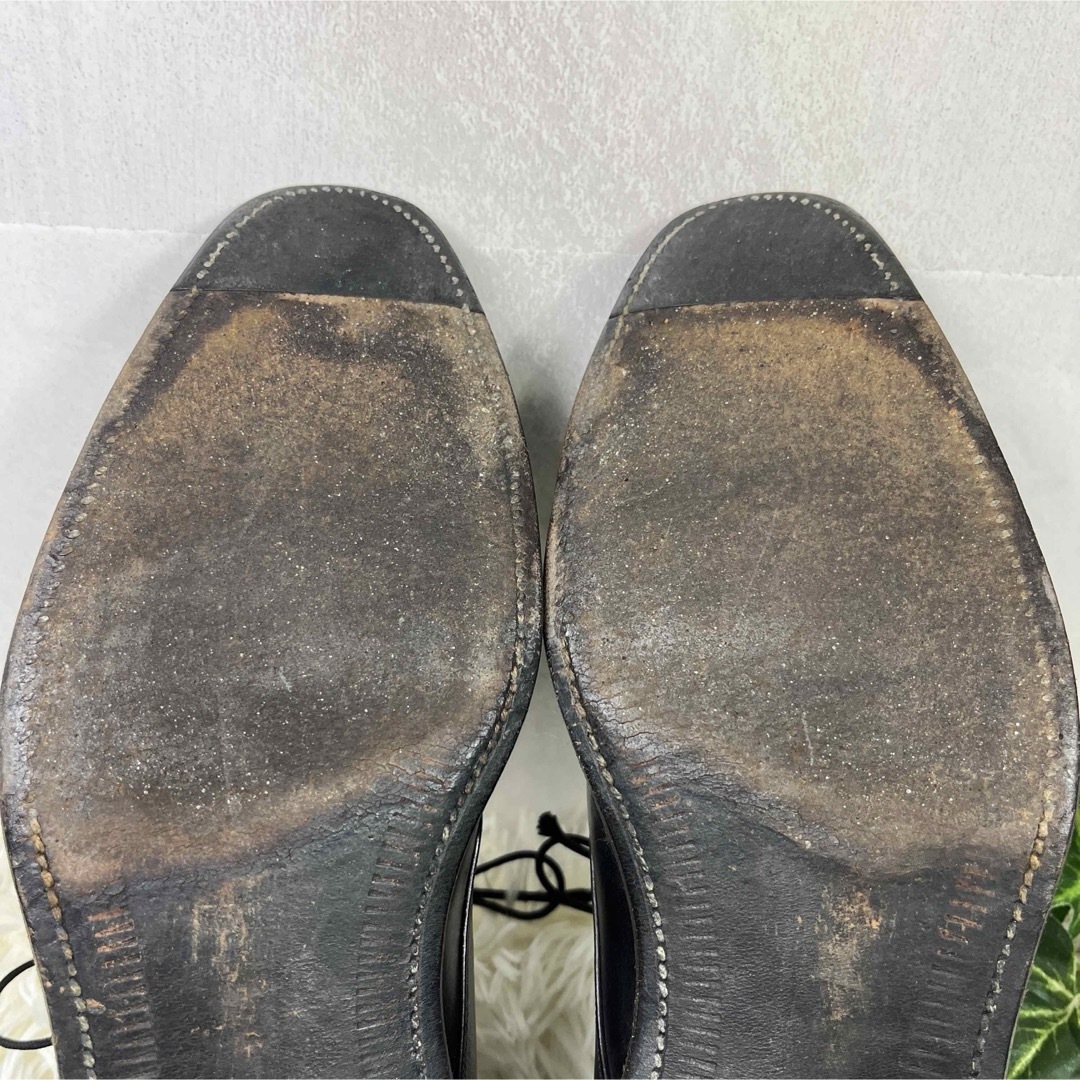 【SCOTCH GRAIN】スコッチグレイン（24）チャッカブーツ　ビジネス　黒 メンズの靴/シューズ(ドレス/ビジネス)の商品写真