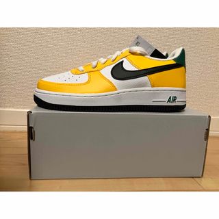 ナイキ(NIKE)の新品 23.5cm エアフォース 1 GS ユニバーシティゴールド(スニーカー)