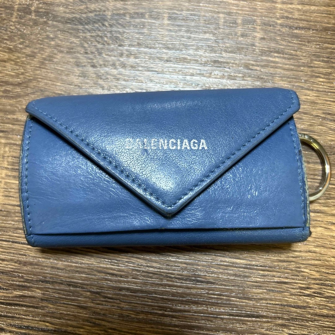 Balenciaga(バレンシアガ)のバレンシアガ　キーケース✨💙ブルー💙人気 レディースのファッション小物(キーケース)の商品写真