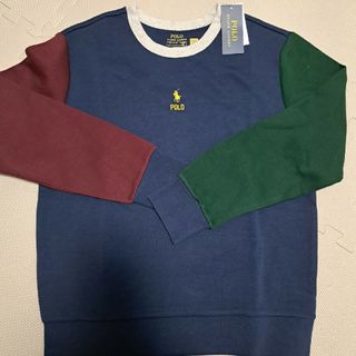 ポロラルフローレン(POLO RALPH LAUREN)の【新品タグ付き】ポロラルフローレン トレーナー  スウェット 160(その他)