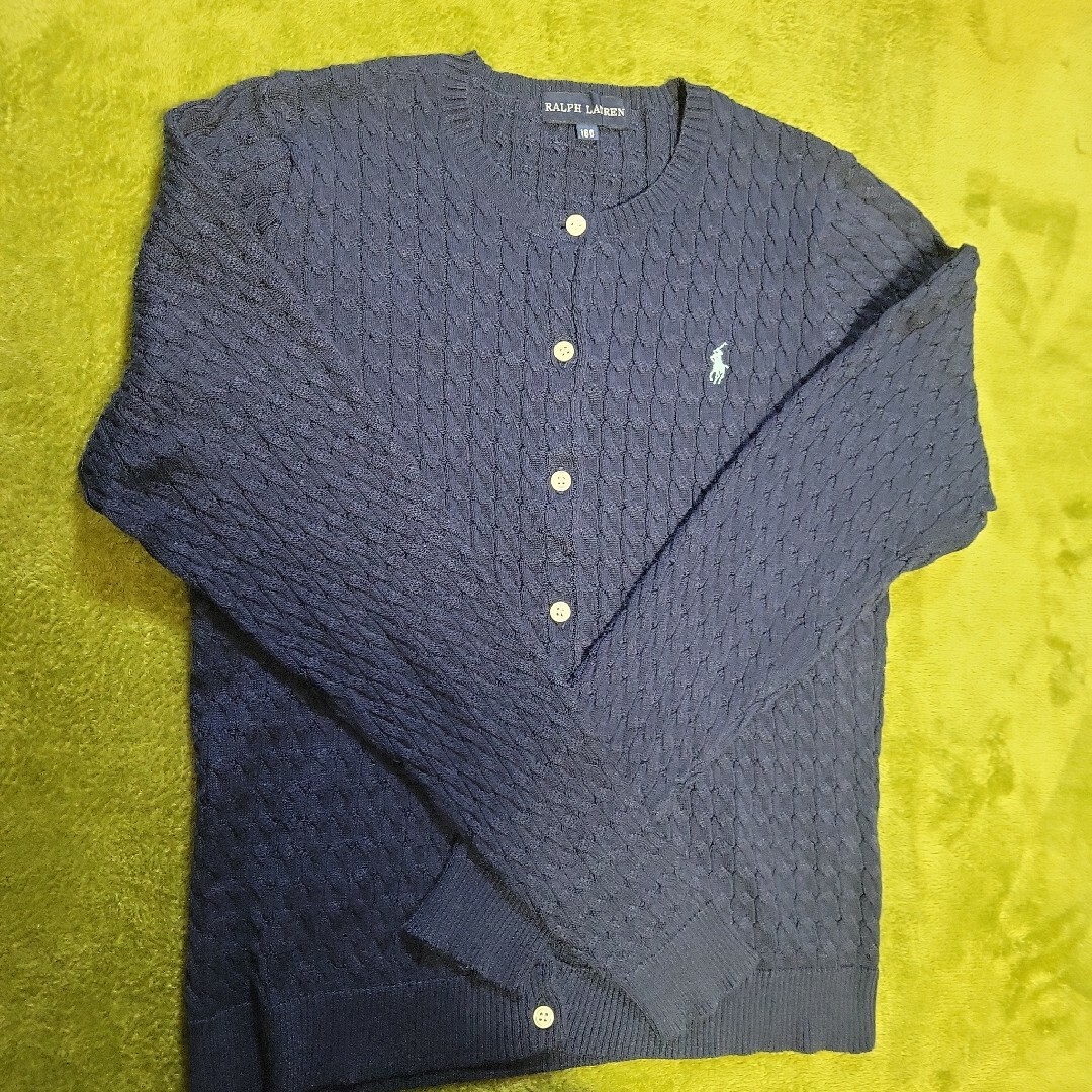 Ralph Lauren(ラルフローレン)のRALPH LAUREN カーディガン 160 キッズ/ベビー/マタニティのキッズ服女の子用(90cm~)(カーディガン)の商品写真