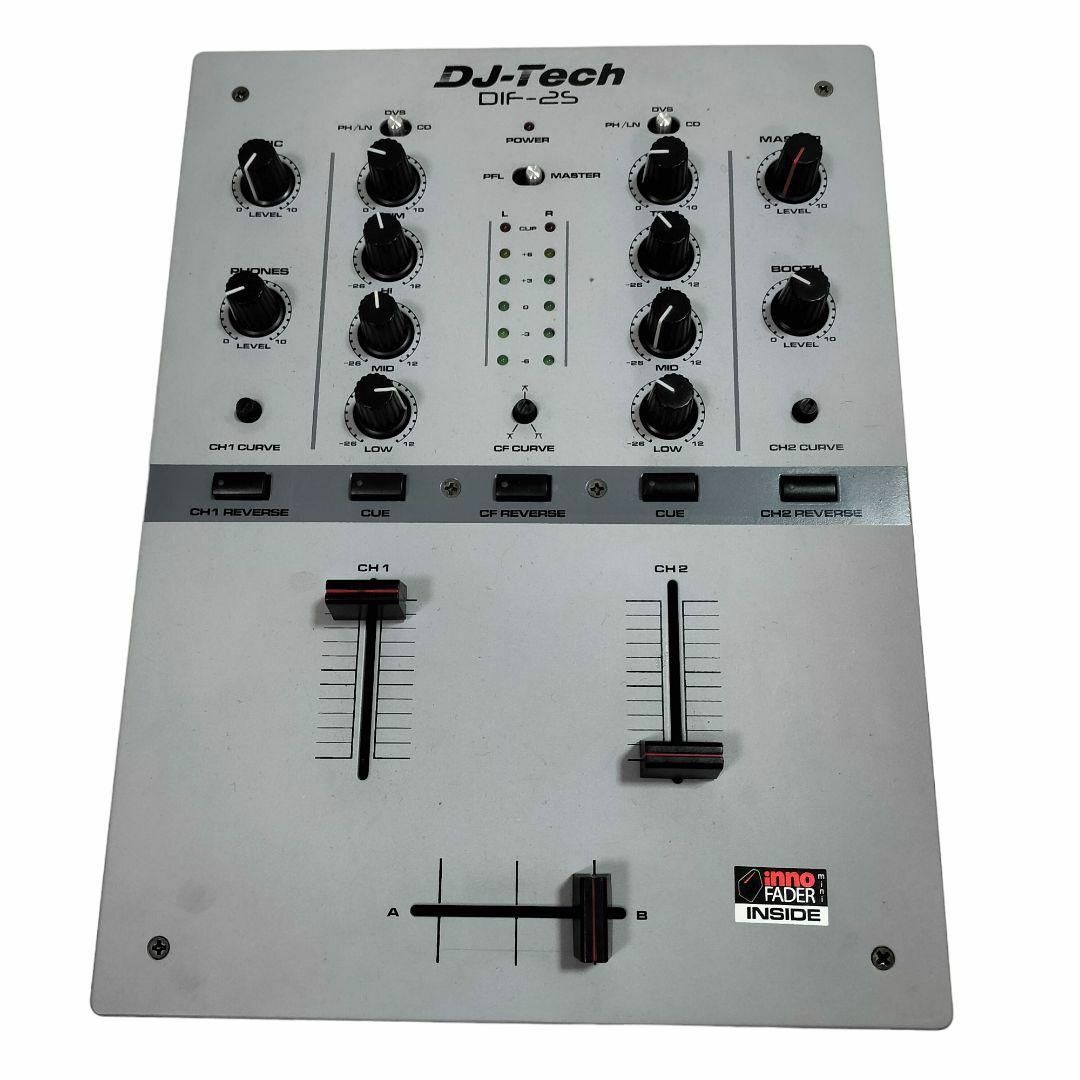 ✨極美品✨DJ-Tech DIF-2S プロフェッショナルDJミキサー 楽器のDJ機器(DJミキサー)の商品写真