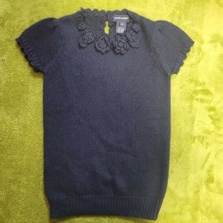 ラルフローレン(Ralph Lauren)のRALPH LAUREN トップス ニット 花編み 半袖 120(ニット)