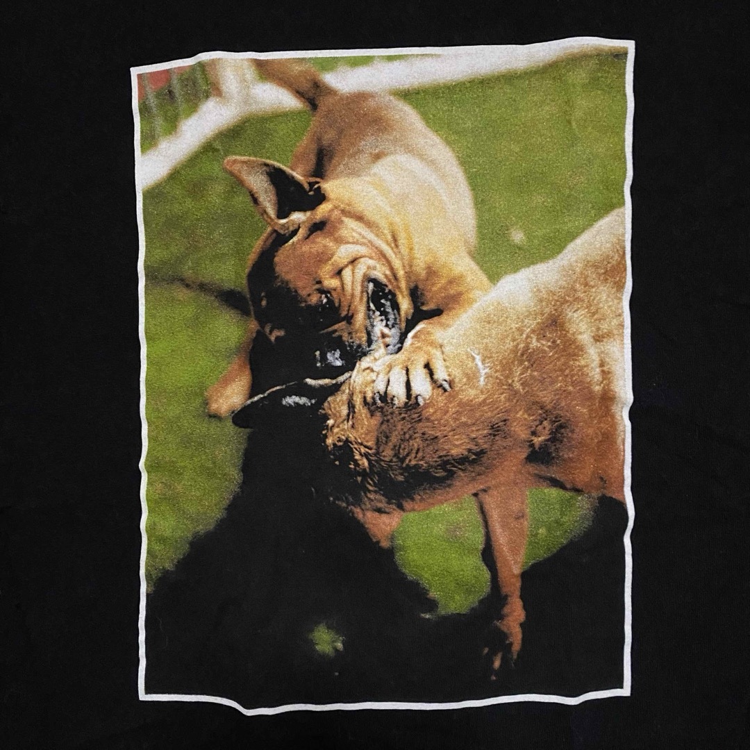 Supreme(シュプリーム)の確実正規品 Supreme Dog Fight Tee 刀剣 ブルドッグ メンズのトップス(Tシャツ/カットソー(半袖/袖なし))の商品写真