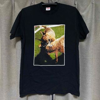 シュプリーム(Supreme)の確実正規品 Supreme Dog Fight Tee 刀剣 ブルドッグ(Tシャツ/カットソー(半袖/袖なし))