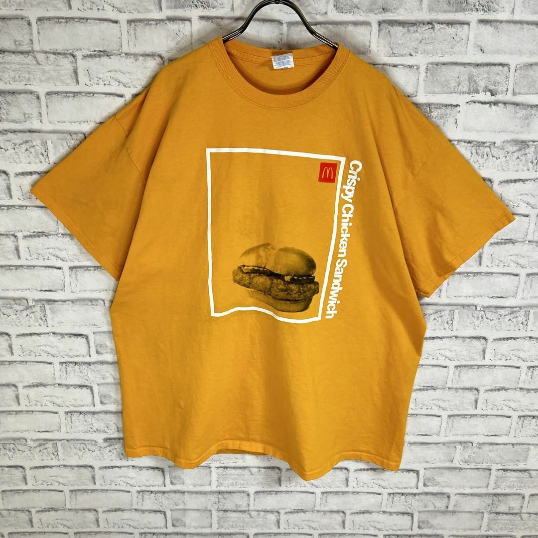 マクドナルド(マクドナルド)のMcDonald マクドナルド クリスピーチキン 2XL Tシャツ 半袖 輸入品 メンズのトップス(Tシャツ/カットソー(半袖/袖なし))の商品写真