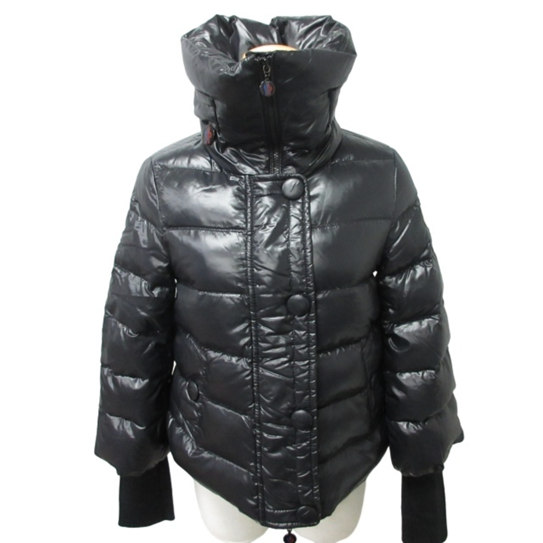 MONCLER(モンクレール)のモンクレール TULSA ダウンジャケット ナイロン 黒 ブラック 00 約XS レディースのジャケット/アウター(ダウンジャケット)の商品写真