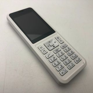 1212 SIMフリー softbank Simply B 701SI 中古 白(携帯電話本体)