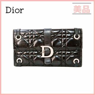 ディオール(Christian Dior) 財布(レディース)（シルバー/銀色系）の